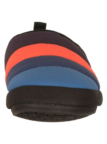 Trollkids Hausschuhe "Hut Mule XT" in Blau/ Orange