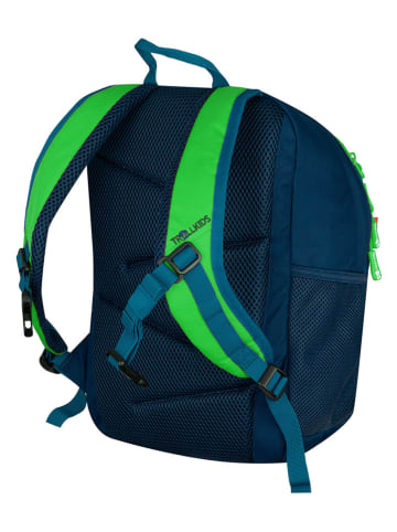 Trollkids Rugzak groen/donkerblauw - 15 l