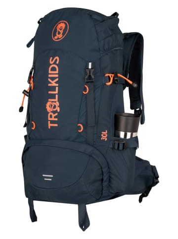 Trollkids Rugzak "Trolltunga" blauw - (B)30 x (H)50 x (D)16 cm