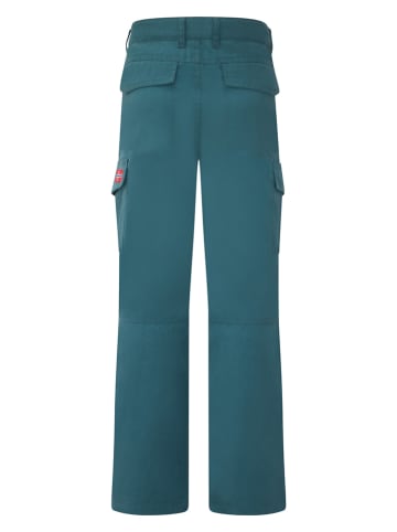 Trollkids Softshelltrekkingbroek "Trollheimen" petrol