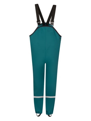 Trollkids Spodnie przeciwdeszczowe "Odda" w kolorze zielonym