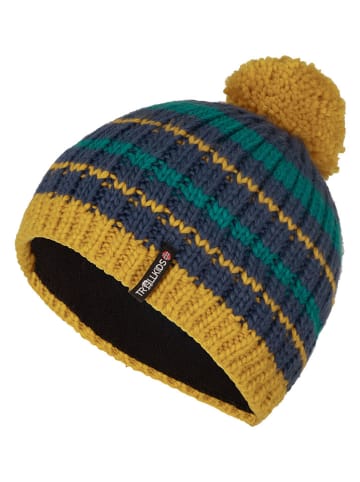 Trollkids Muts "Hafjell" donkerturquoise/donkerblauw