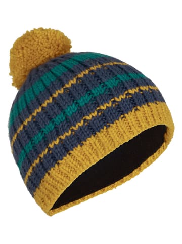 Trollkids Muts "Hafjell" donkerturquoise/donkerblauw