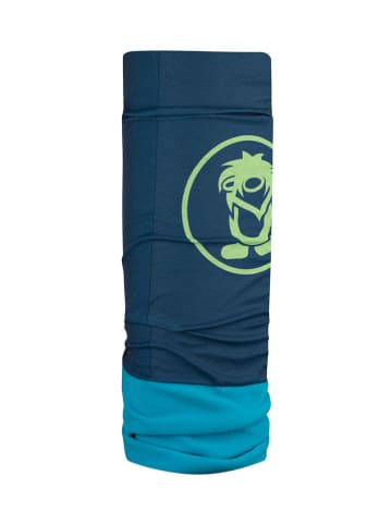 Trollkids Loop-Schal "Troll XT" in Bunt/ Blau