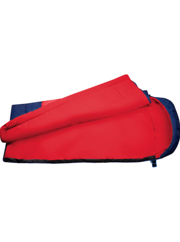 Trollkids Schlafsack "Midnight Sun Dreamer" in Dunkelblau/ Rot