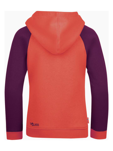 Trollkids Hoodie "Stavanger" oranje