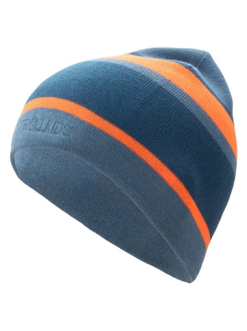 Trollkids Czapka beanie "Nordland" w kolorze niebieskim