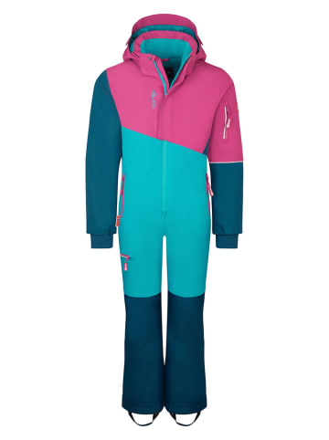 Trollkids Schneeanzug "Hallingdal" in Beere/ Blau