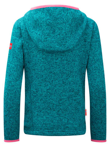 Trollkids Fleece vest "Jondalen" turquoise