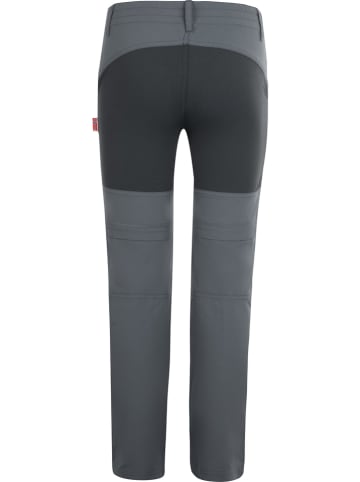 Trollkids Zipp-Off-Trekkinghose "Nordfjord" - Regular fit - in Grau