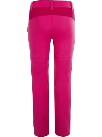 Trollkids Zipp-Off-Trekkinghose "Arendal XT" in Pink