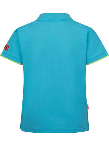 Trollkids Poloshirt "Bergen" in Hellblau