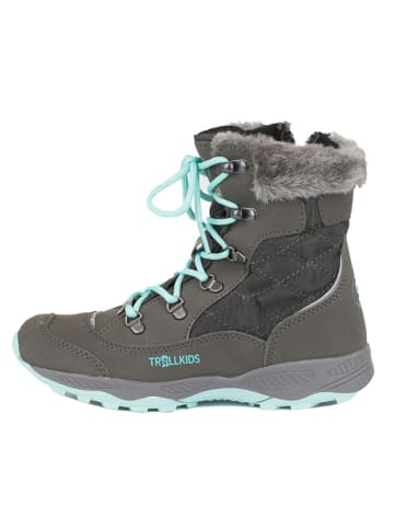 Trollkids Winterboots "Hemsedal" in Grau