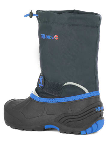 Trollkids Winterboots in Dunkelblau/ Blau