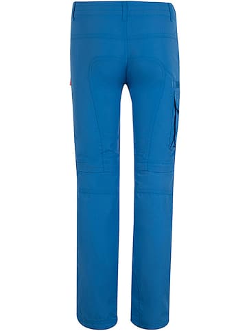 Trollkids Zipp-Off-Trekkinghose "Oppland" - Regular fit - in Blau