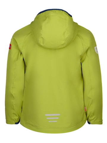 Trollkids Kurtka softshellowa "Kvalvika" w kolorze zielonym