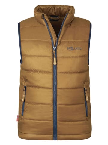 Trollkids Functionele bodywarmer "Trondheim" lichtbruin