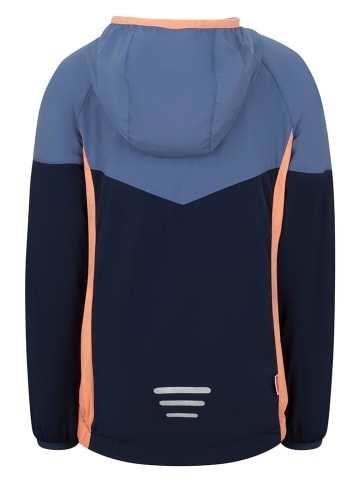 Trollkids Functionele jas "Sira" blauw/zwart