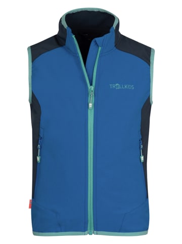 Trollkids Funktionsweste "Balestrand" in Schwarz/ Blau