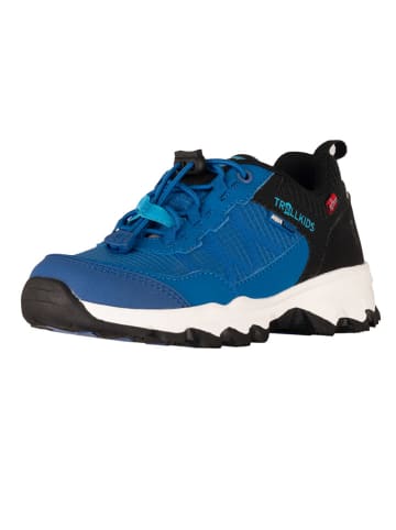 Trollkids Wanderschuhe "Trolltunga" in Blau/ Schwarz