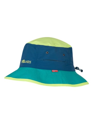 Trollkids Hoed "Trollfjord" blauw/groen