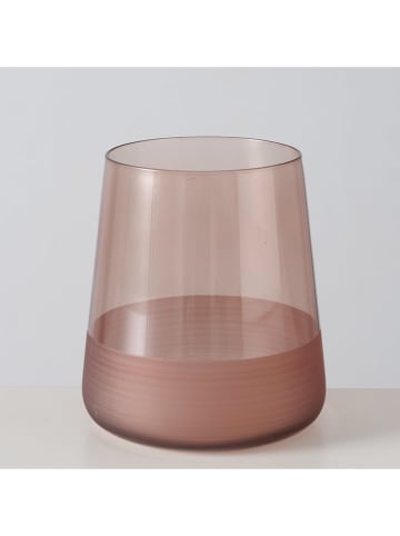 Boltze Drinkglas "Audetta" bruin - (H)10 x Ø 9 cm