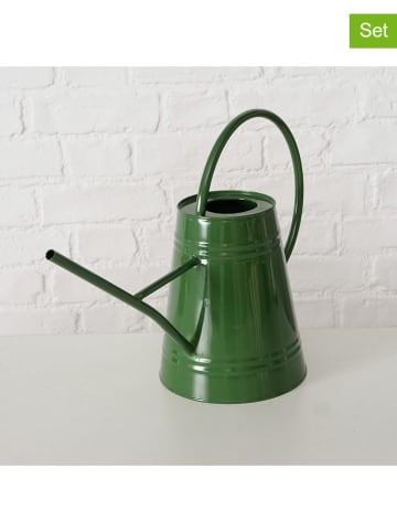 Boltze Konewki ogrodowe (2 szt.) "Mento" w kolorze zielonym - 41,5 x 28 x 16 cm