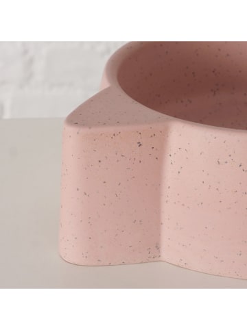 Boltze Fressnapf "Giardino" in Rosa - (H)7,2 cm