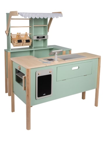 small foot 2-in-1 speelwinkeltje en kinderkeuken - vanaf 3 jaar