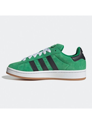 adidas Leder-Sneakers "Campus 00s" in Dunkelgrün