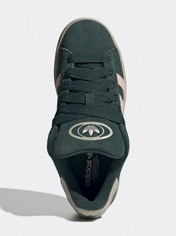 adidas Leder-Sneakers "Campus 00s" in Grün