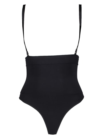 Hunkemöller Body modelujące w kolorze czarnym