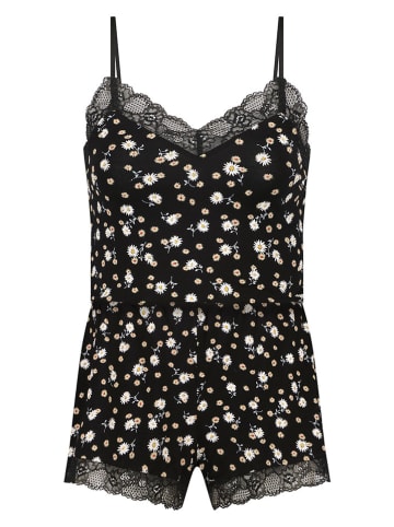 Hunkemöller Piżama w kolorze czarnym