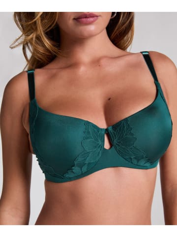 Hunkemöller Bügel-BH "Lana" in Dunkelgrün