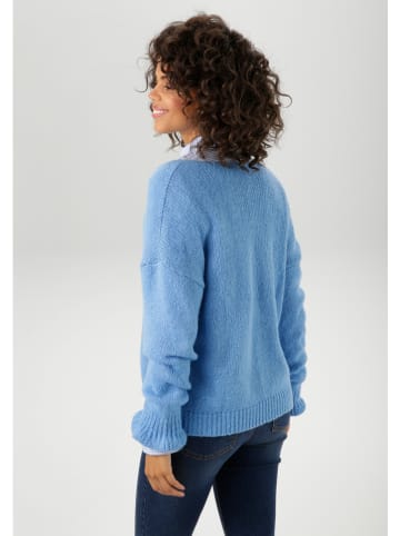 Aniston Cardigan in Hellblau