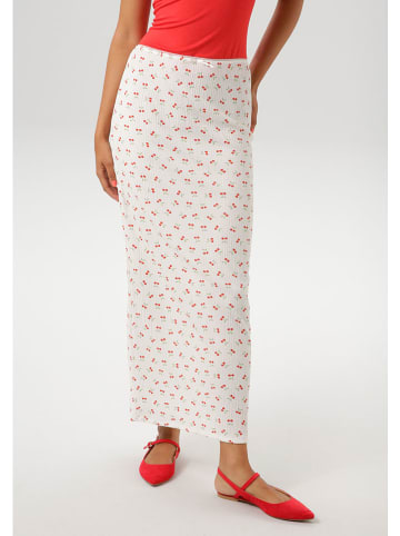 Aniston Rok wit/rood