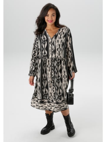 Aniston Sukienka w kolorze czarno-kremowym