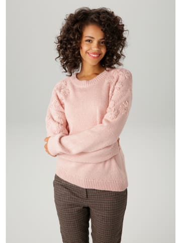 Aniston Pullover in Rosa