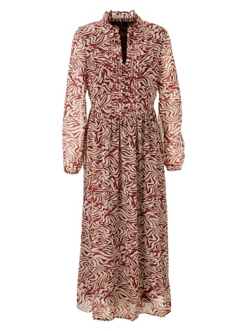 Aniston Sukienka w kolorze beżowo-czerwonym