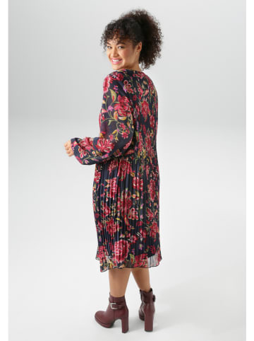 Aniston Kleid in Schwarz/ Rot