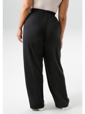 Aniston Sweatbroek zwart