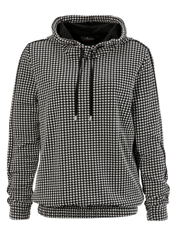 Aniston Hoodie zwart/wit