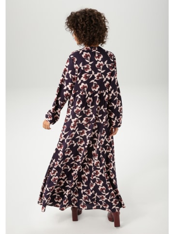 Aniston Jurk auberginekleurig/rosé