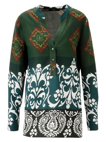 Aniston Bluzka w kolorze zielono-białym