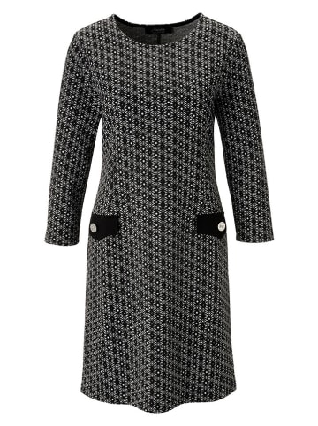 Aniston Kleid in Schwarz/ Weiß