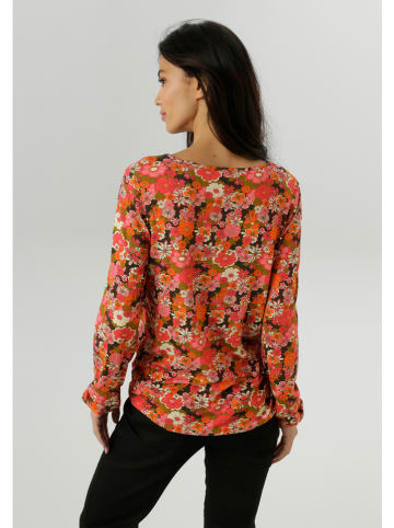 Aniston Blouse oranje/zwart