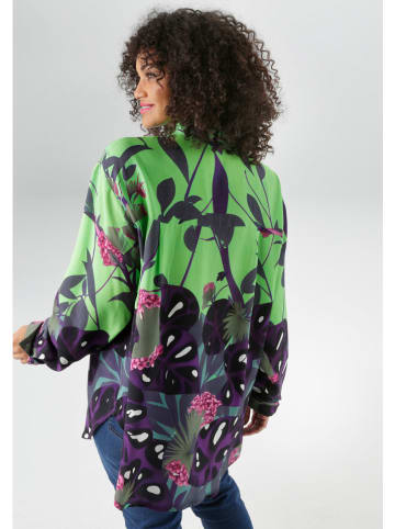 Aniston Blouse groen/zwart