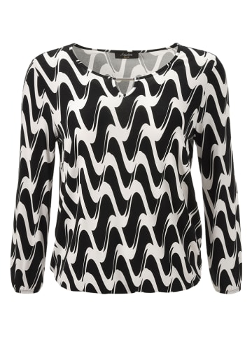 Aniston Bluzka w kolorze czarno-białym