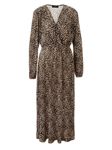 Aniston Sukienka w kolorze jasnobrązowo-czarnym