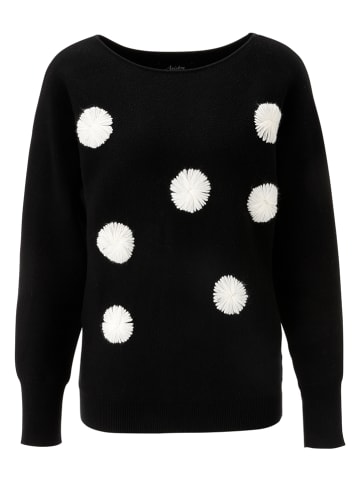 Aniston Pullover in Schwarz